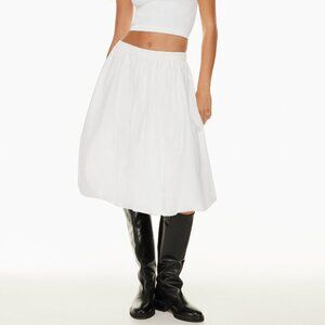NWT ARITZIA Sunday Best Bubbly Skirt XS White